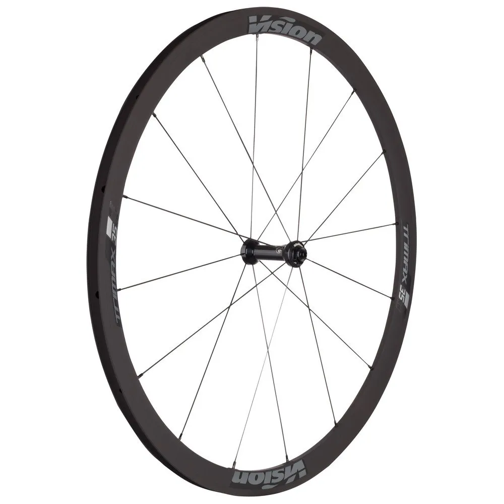 Vision Trimax 35 Disc Tubeless Rennrad Laufradsatz, Black, 9 x 100 / 10 x 130mm, Shimano/Sram HG Vision Trimax 35 Disc Tubeless Rennrad Laufradsatz, Black, 9 x 100 / 10 x 130mm, Shimano/Sram HG