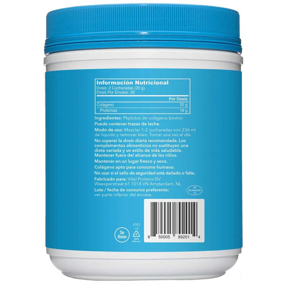 Vital Proteins Peptides Kollagenpulver 567g, One size Vital Proteins Peptides Kollagenpulver 567g, One size