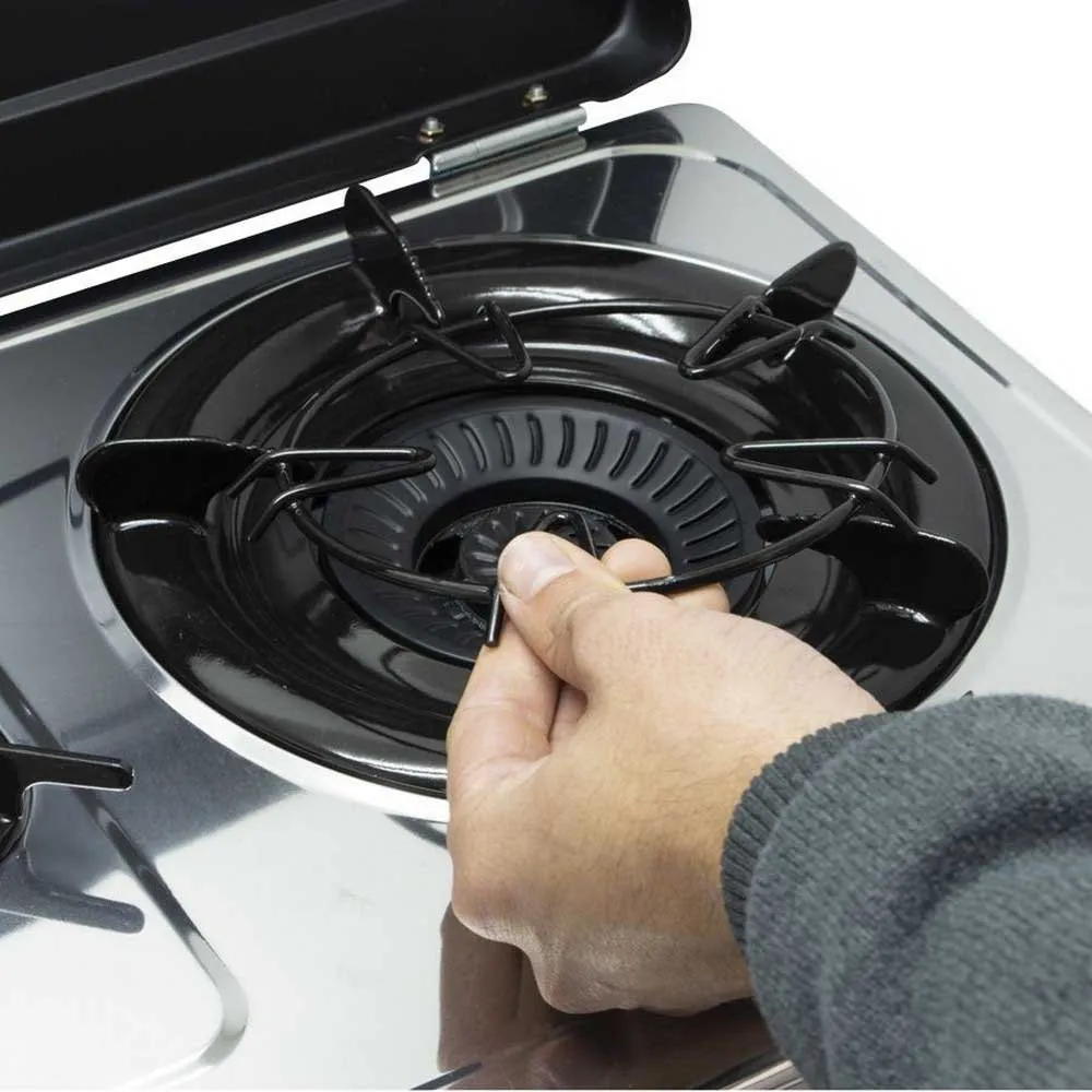Vitrokitchen 160ib Gasring 1 Kochfeld, White / black, One Size Vitrokitchen 160ib Gasring 1 Kochfeld, White / black, One Size