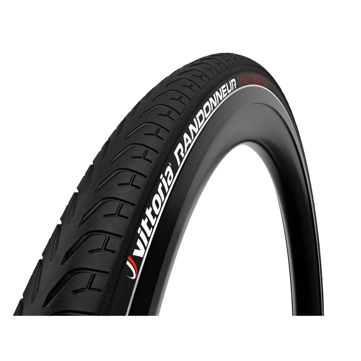 Vittoria Fahrradreifen Randonneur 700C Rigid Reflective Unisex, schwarz, 700 x 47C Vittoria Fahrradreifen Randonneur 700C Rigid Reflective Unisex, schwarz, 700 x 47C