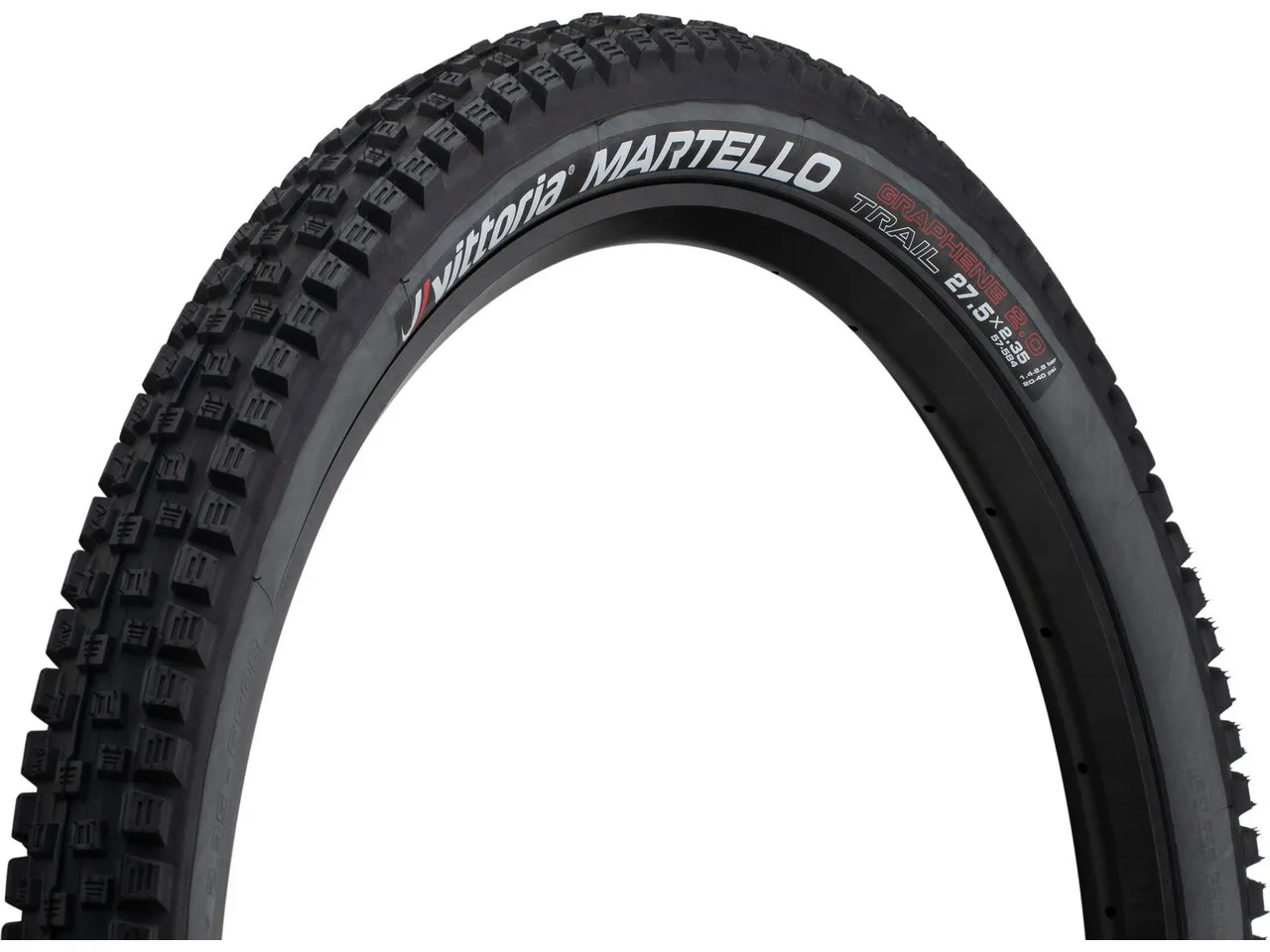 Vittoria Martello TNT G2.0 27,5" Faltreifen, Anthrazit-schwarz, 27.5 x 2.35 Vittoria Martello TNT G2.0 27,5" Faltreifen, Anthrazit-schwarz, 27.5 x 2.35