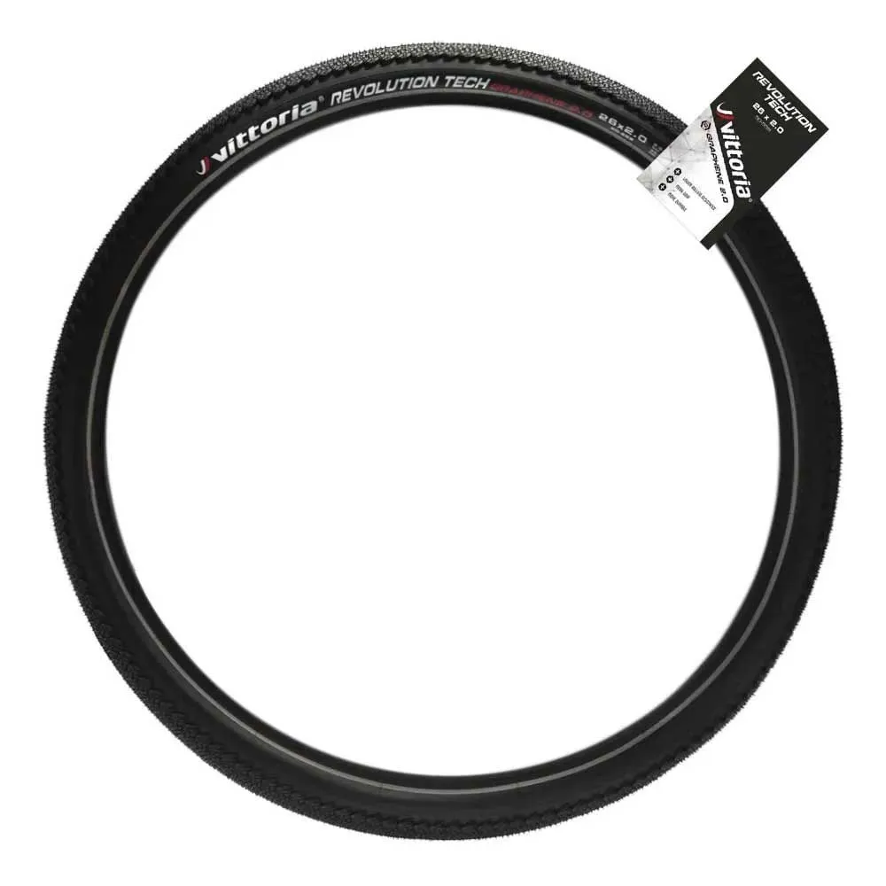 Vittoria Revolution Tech 650b X 50 Steifer Gravelreifen, Reflective black, 650B x 50 Vittoria Revolution Tech 650b X 50 Steifer Gravelreifen, Reflective black, 650B x 50