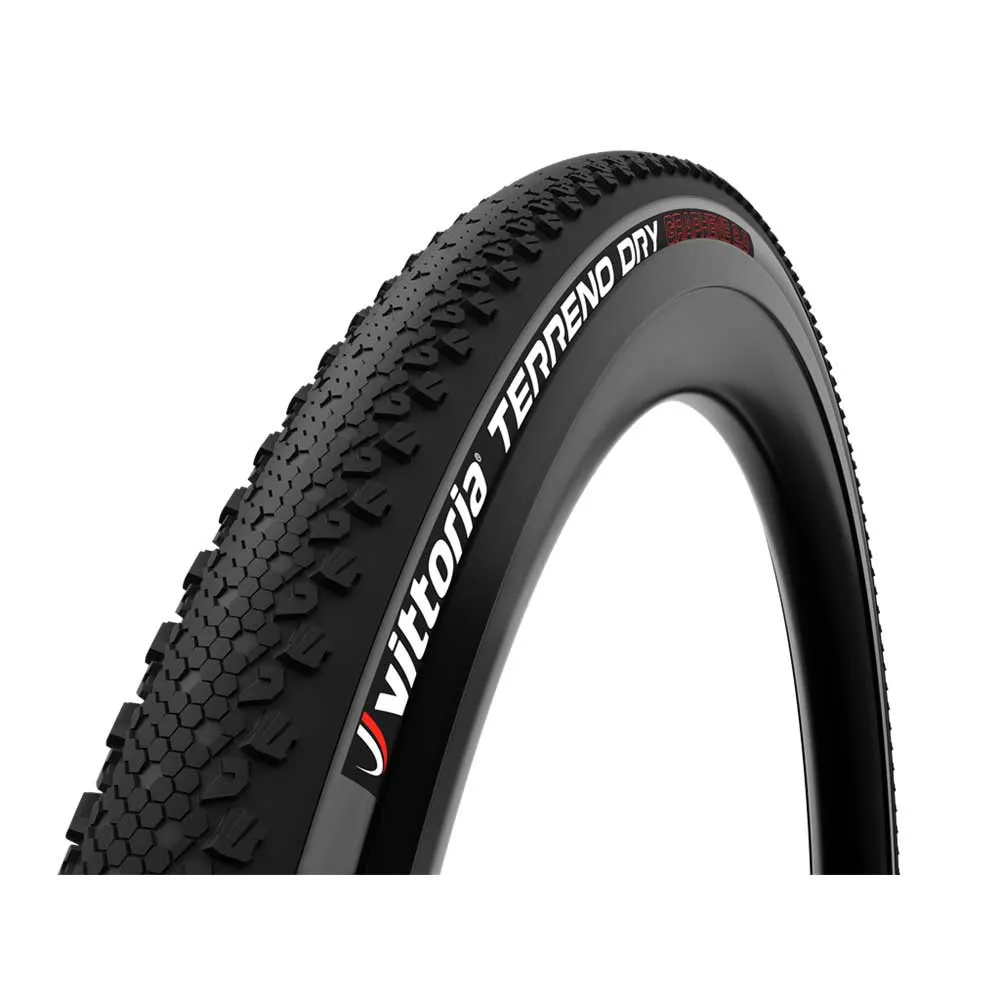 Vittoria Terreno Dry 28" Faltreifen, Black, 700C x 38 Vittoria Terreno Dry 28" Faltreifen, Black, 700C x 38
