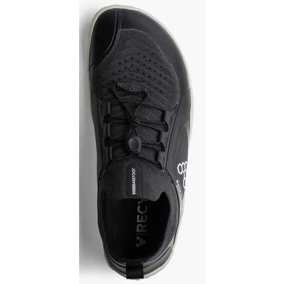 Vivobarefoot Primus Trail Knit Fg Barefoot Trailrunning-schuhe Refurbished male, Obsidian/sandstone