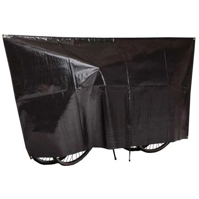 VK International Wp 2 Bikes Fahrradabdeckung, Black, One Size VK International Wp 2 Bikes Fahrradabdeckung, Black, One Size