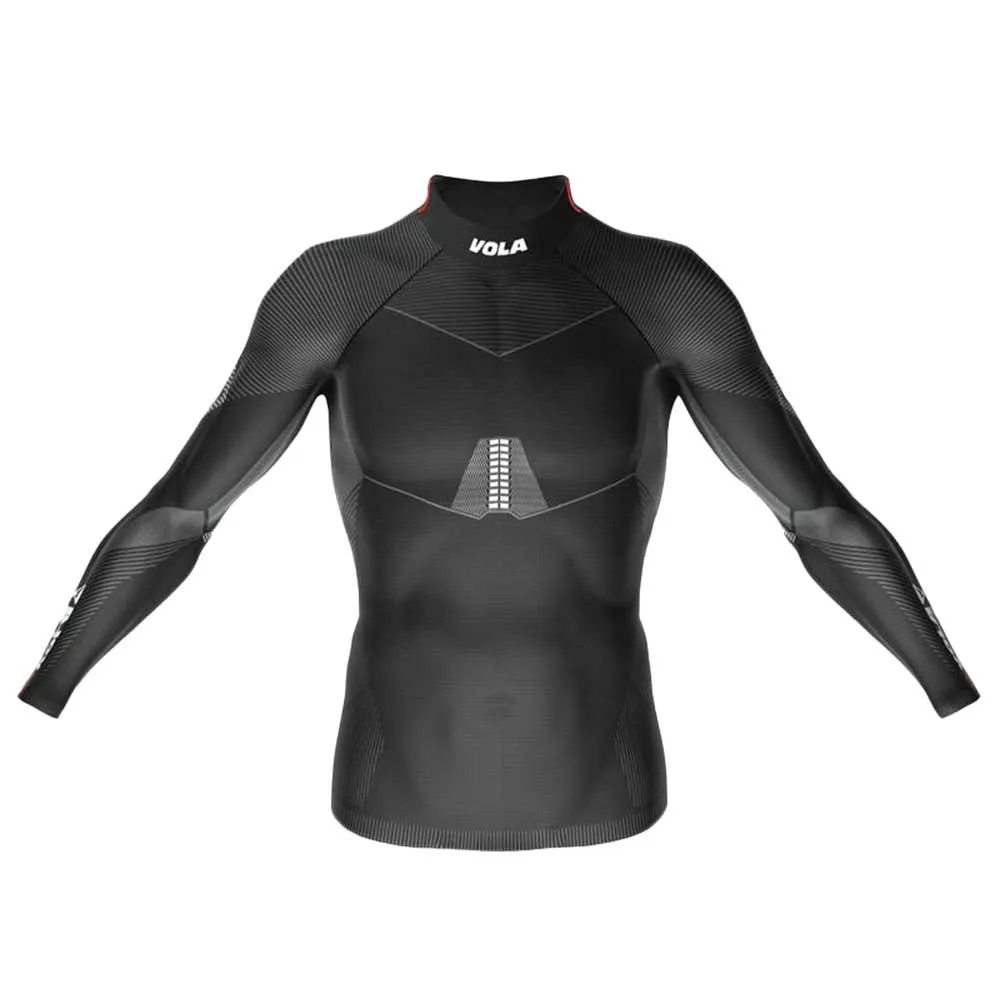 Vola Langarm-baselayer, Black / grey Vola Langarm-baselayer, Black / grey