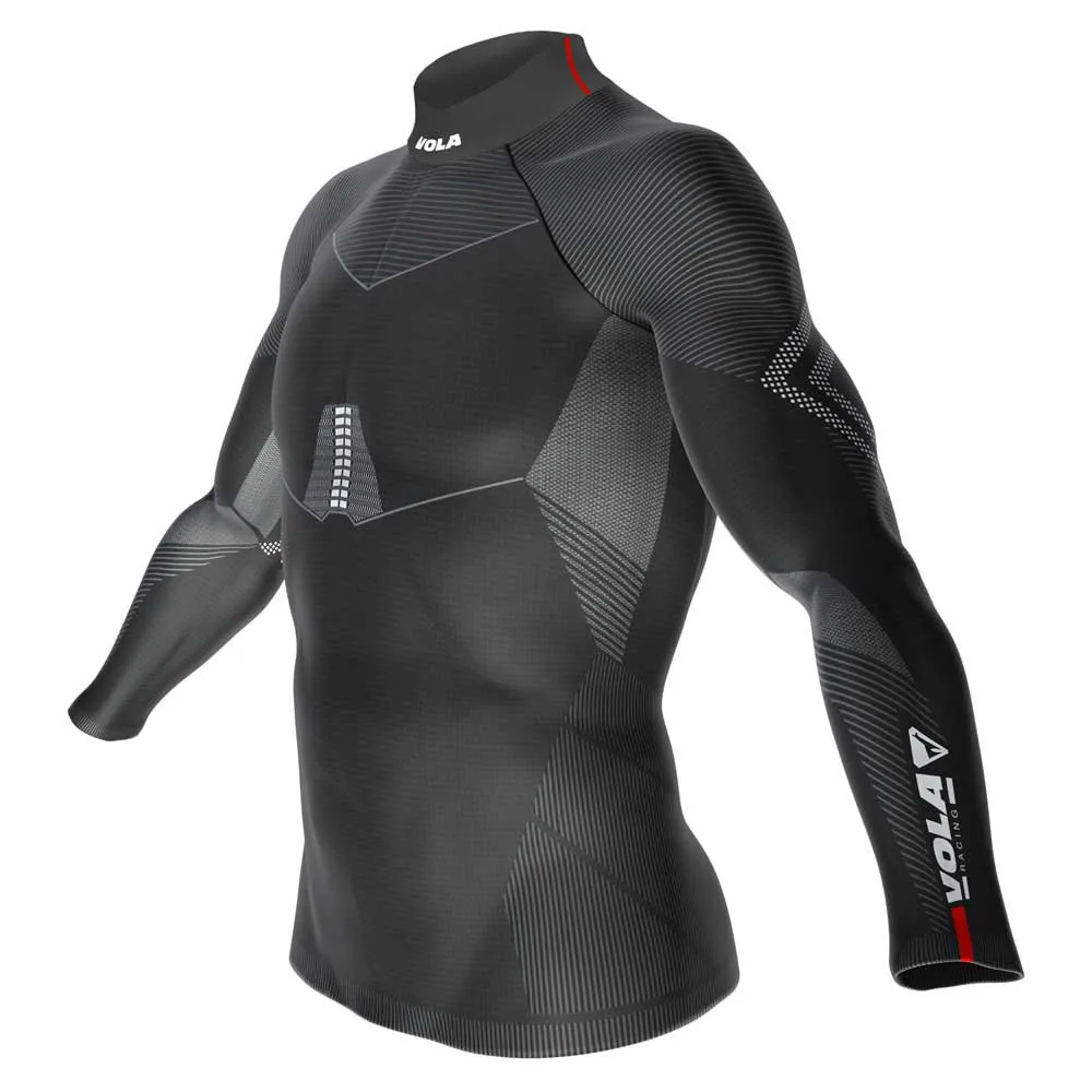 Vola Langarm-baselayer, Black / grey Vola Langarm-baselayer, Black / grey
