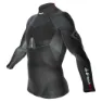 Vola Langarm-baselayer, Black / grey