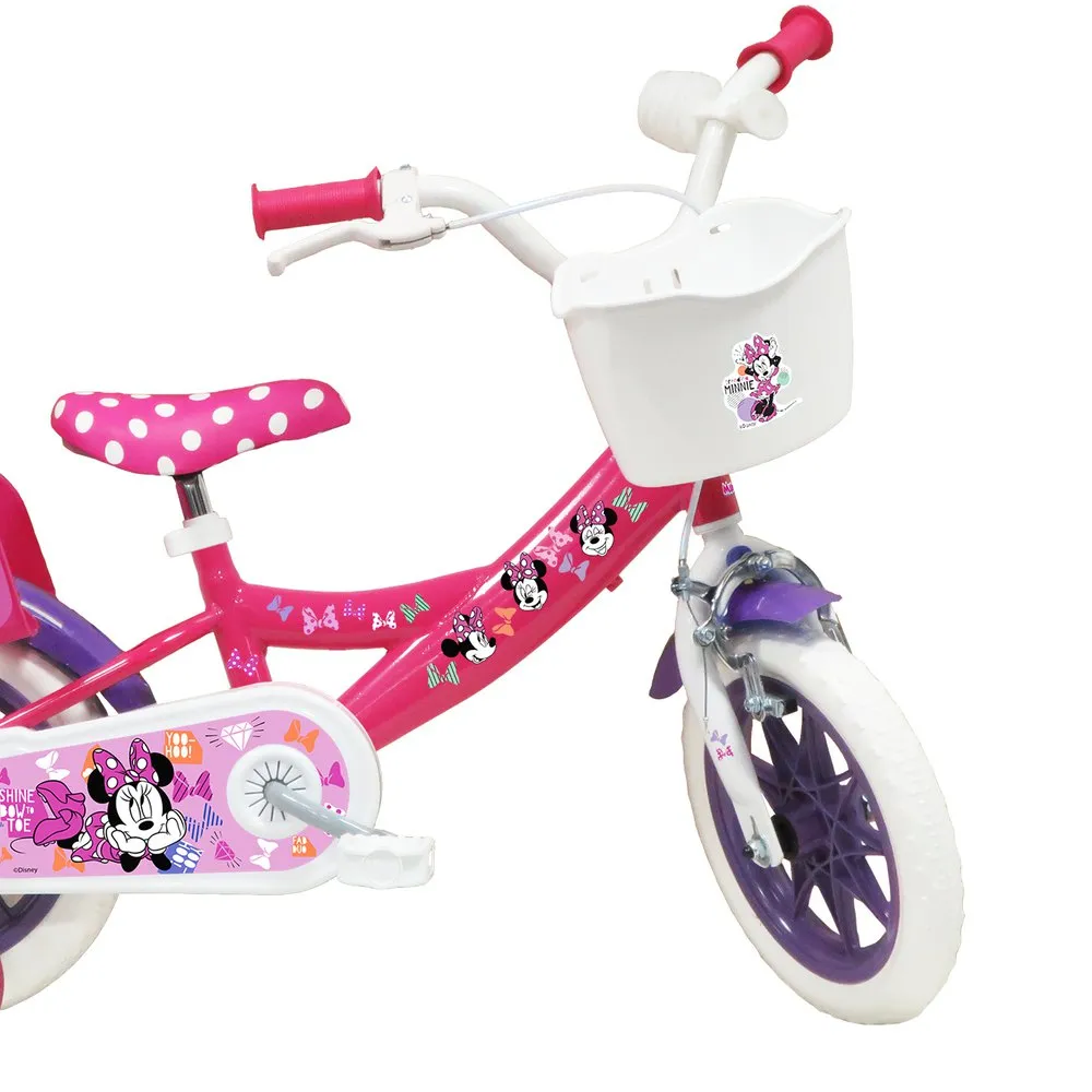 Volare Minnie 12´´ Fahrrad, Pink, 3-5Y Volare Minnie 12´´ Fahrrad, Pink, 3-5Y