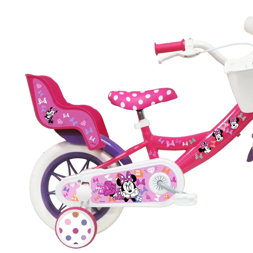 Volare Minnie 12´´ Fahrrad, Pink, 3-5Y Volare Minnie 12´´ Fahrrad, Pink, 3-5Y