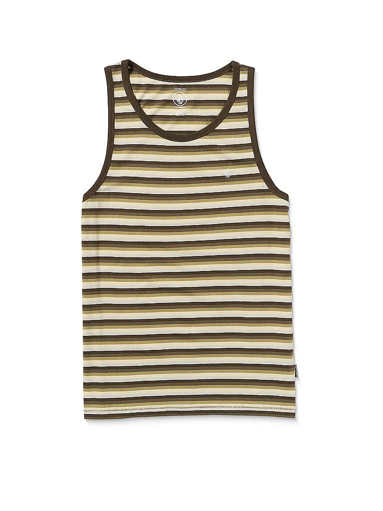 Volcom Herren Beachtank Level Stone Volcom Herren Beachtank Level Stone