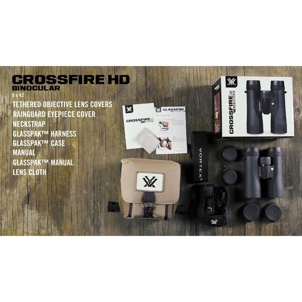 Vortex Crossfire Hd Cf-4311 Fernglas, Black, One Size Vortex Crossfire Hd Cf-4311 Fernglas, Black, One Size