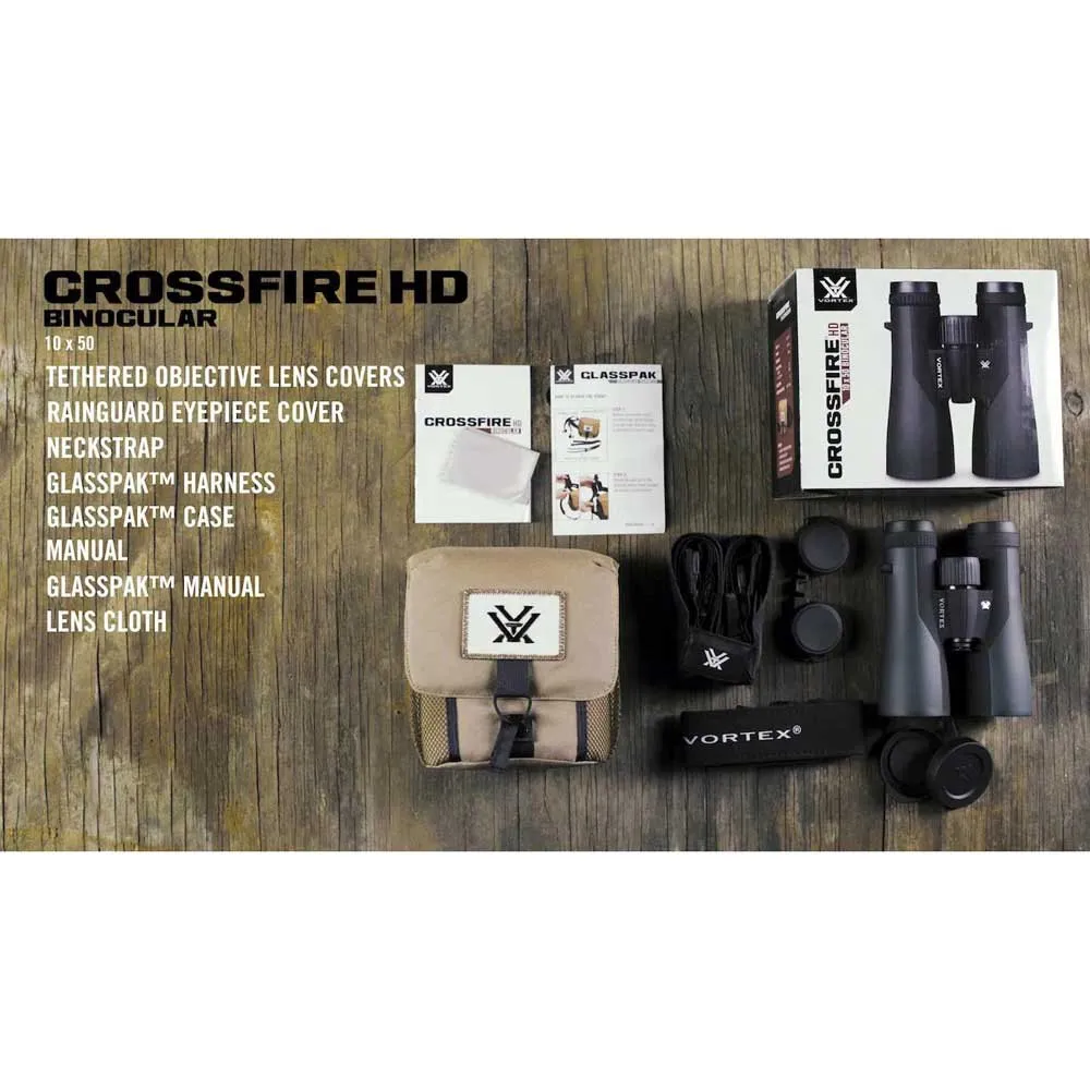 Vortex Crossfire Hd Cf-4313 Fernglas, Black, One Size