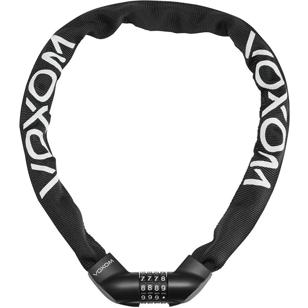 Voxom Codelock Sch3 Kettenschloss, Black, 6 x 1200mm Voxom Codelock Sch3 Kettenschloss, Black, 6 x 1200mm