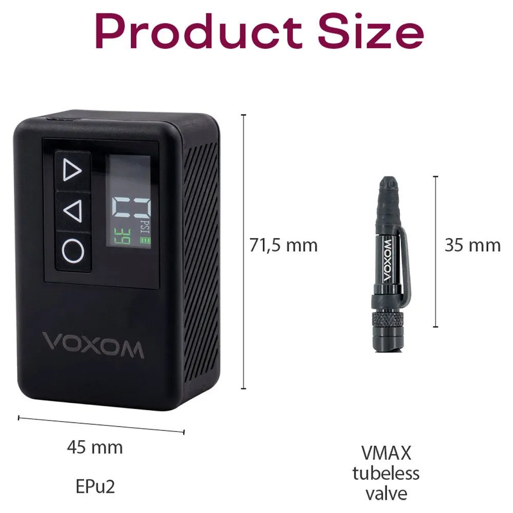 Voxom Epu2 Kompressor, Black, One Size Voxom Epu2 Kompressor, Black, One Size