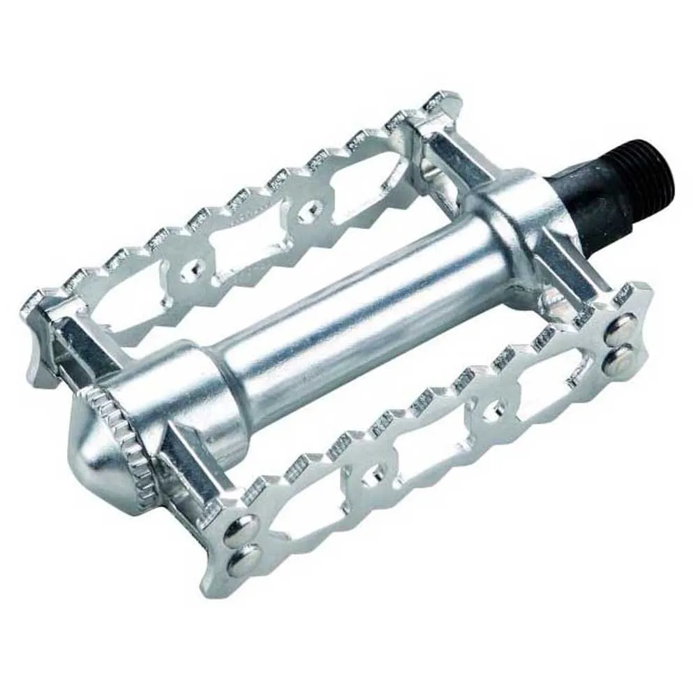 VP Components Retro Pedale, Silver, One Size VP Components Retro Pedale, Silver, One Size
