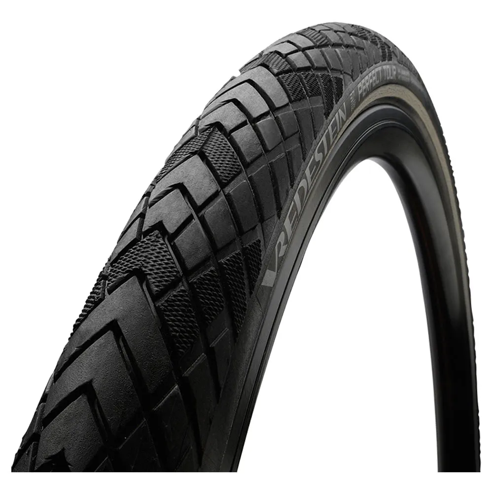 Vredestein Perfect Tour 55 Tpi 28´´ X 40 Steifer Urbanreifen, Black, 28" x 40