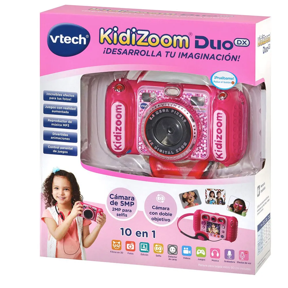 Vtech Kidizoom Duo Dx Kamera, Pink, One Size Vtech Kidizoom Duo Dx Kamera, Pink, One Size