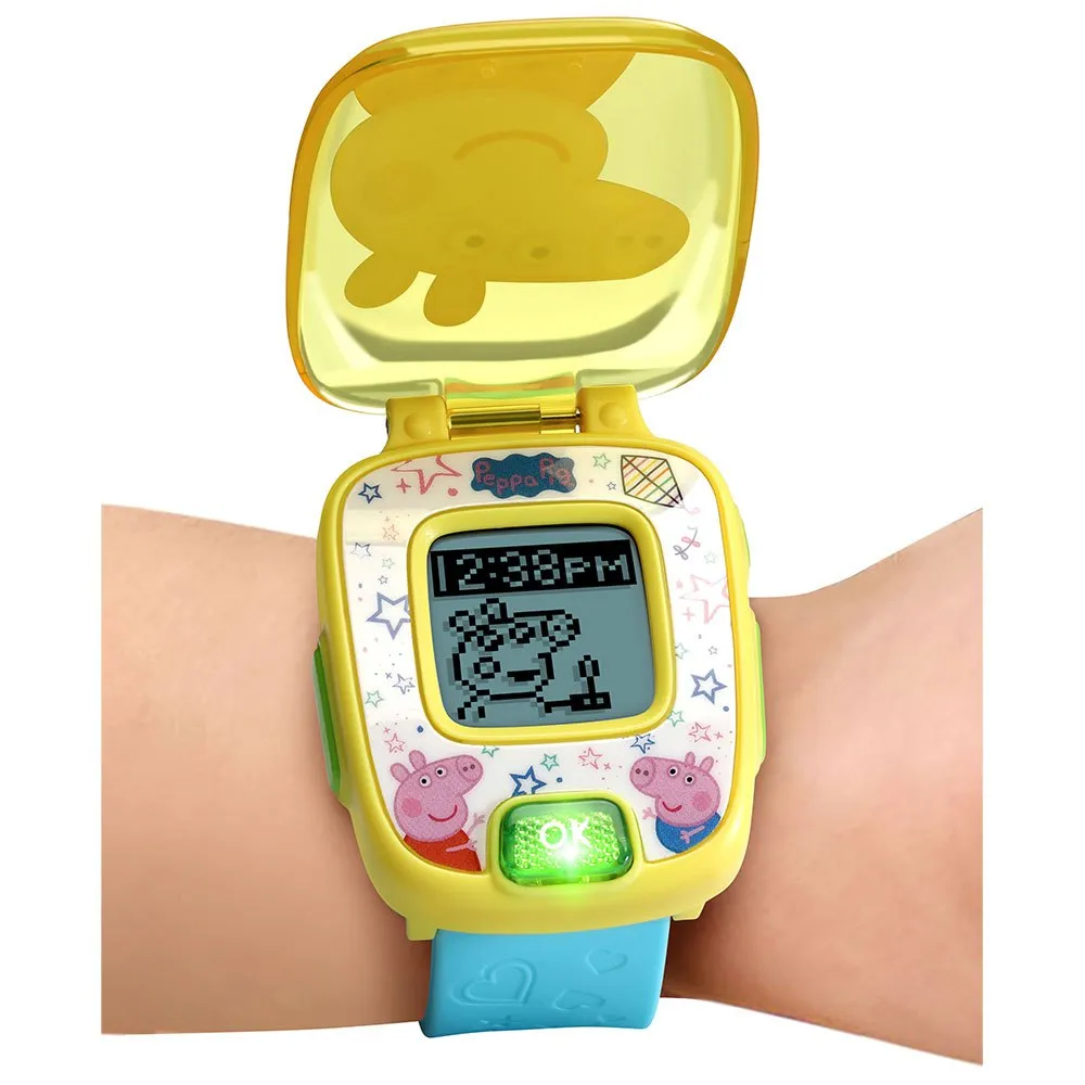 Vtech Peppa Pig ´s Uhr Lernspielzeug Für Kinder Version Spanisch, Blue, One Size Vtech Peppa Pig ´s Uhr Lernspielzeug Für Kinder Version Spanisch, Blue, One Size