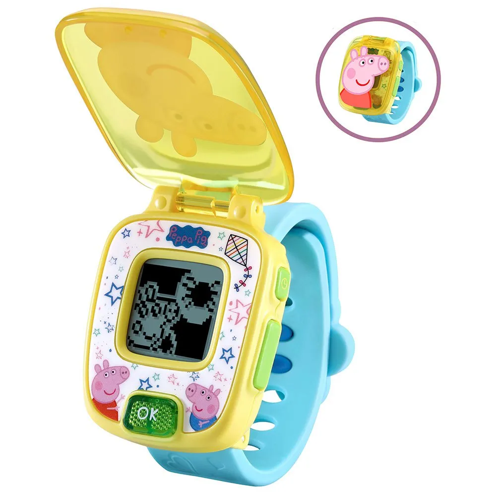 Vtech Peppa Pig ´s Uhr Lernspielzeug Für Kinder Version Spanisch, Blue, One Size Vtech Peppa Pig ´s Uhr Lernspielzeug Für Kinder Version Spanisch, Blue, One Size