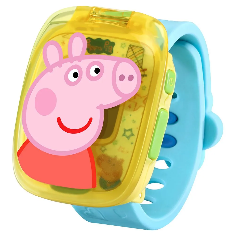 Vtech Peppa Pig ´s Uhr Lernspielzeug Für Kinder Version Spanisch, Blue, One Size Vtech Peppa Pig ´s Uhr Lernspielzeug Für Kinder Version Spanisch, Blue, One Size
