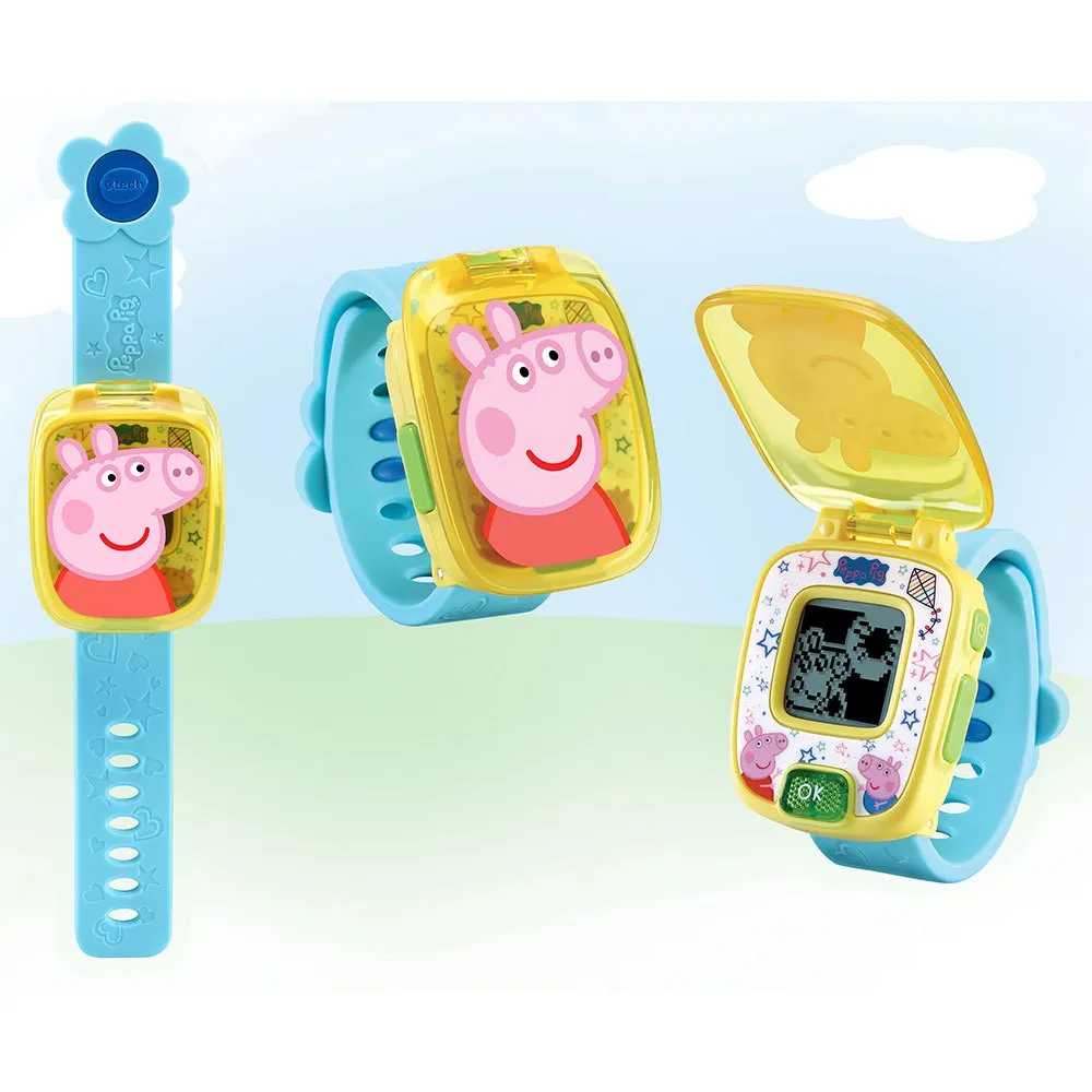 Vtech Peppa Pig ´s Uhr Lernspielzeug Für Kinder Version Spanisch, Blue, One Size Vtech Peppa Pig ´s Uhr Lernspielzeug Für Kinder Version Spanisch, Blue, One Size