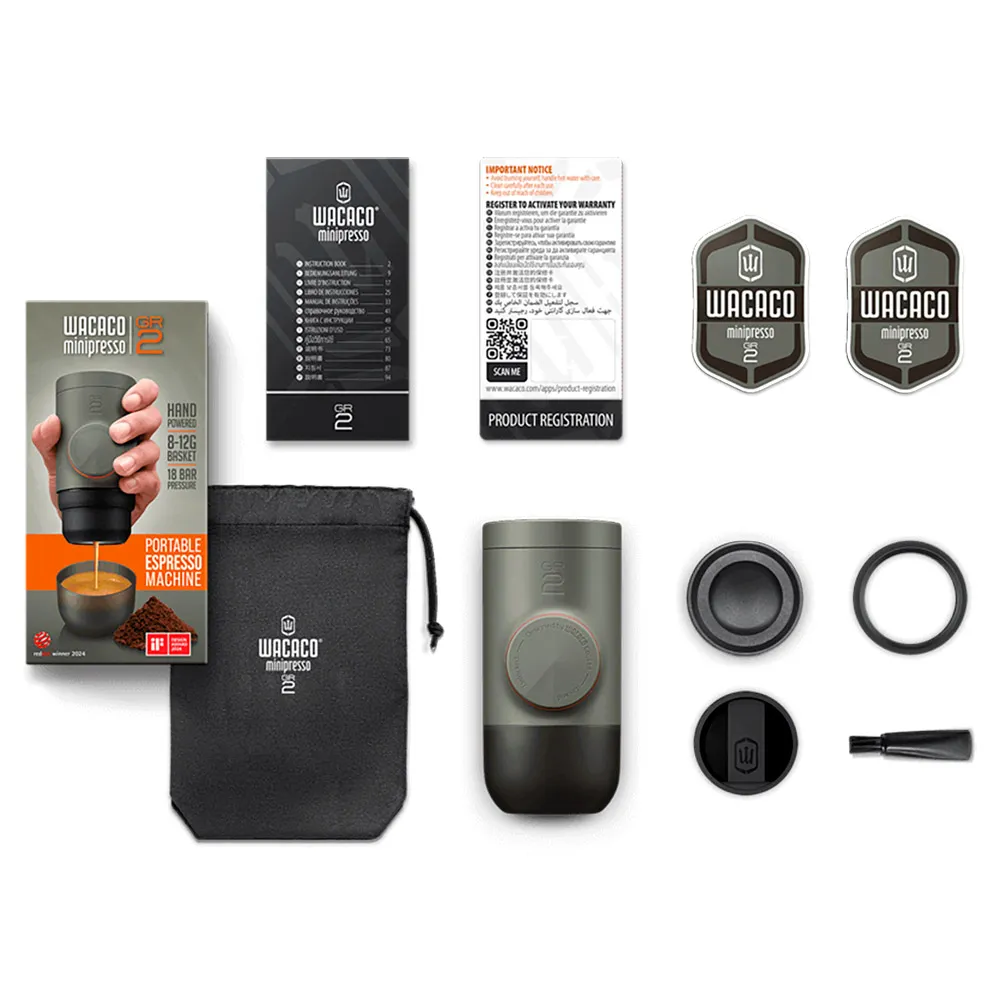 Wacaco Minipresso Gr2 Kaffeemaschine, One size Wacaco Minipresso Gr2 Kaffeemaschine, One size