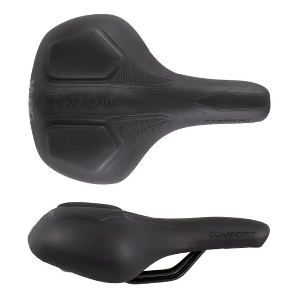 Wag Comfort Isophorm Sattel, Black, 180mm Wag Comfort Isophorm Sattel, Black, 180mm