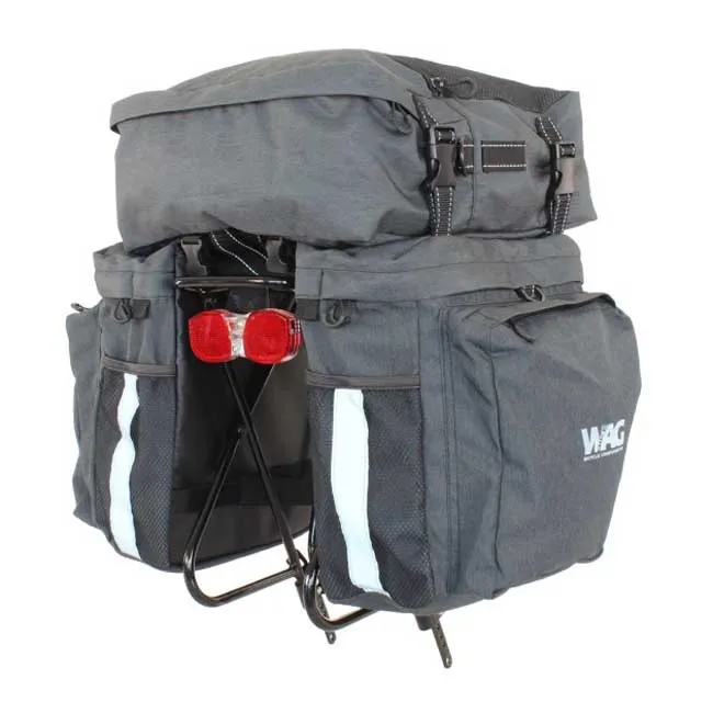 Wag Explorer Fahrradtaschen 37l, Grey, One Size Wag Explorer Fahrradtaschen 37l, Grey, One Size