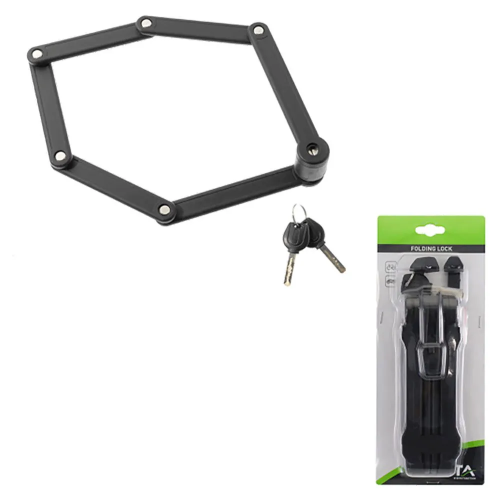 Wag Faltschloss, Black, 840mm Wag Faltschloss, Black, 840mm