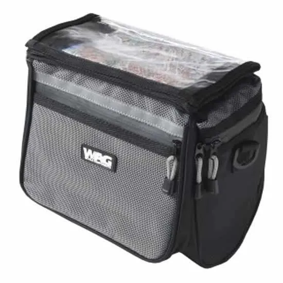 Wag Maps Clip Lenkertasche 9l, Black / grey, One Size Wag Maps Clip Lenkertasche 9l, Black / grey, One Size