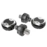 Wahoo Powrlink Zero Pedale Mit Leistungsmesser, Black / silver, One Size