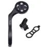 Walio Fs1 Fahrradcomputerhalterung, Black, One Size