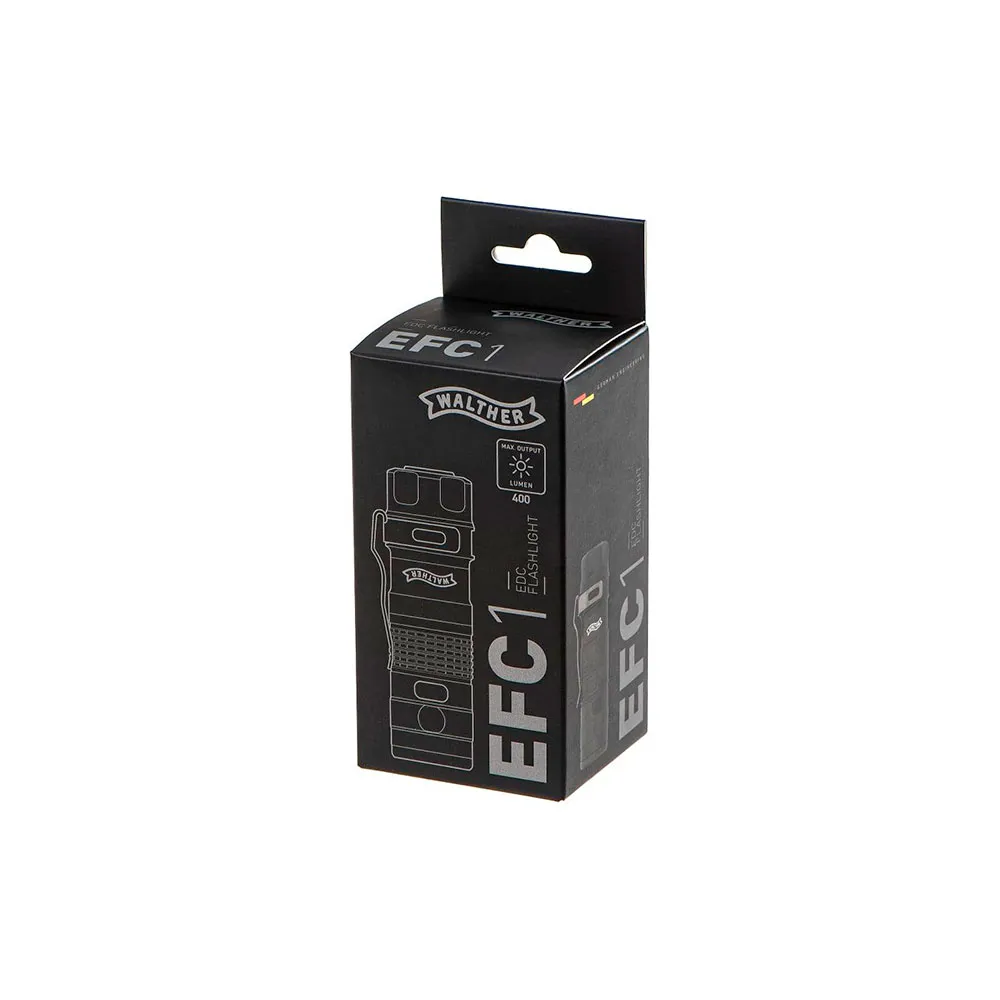 Walther Everyday C1 Taschenlampe, Black, 400 Lumina Walther Everyday C1 Taschenlampe, Black, 400 Lumina