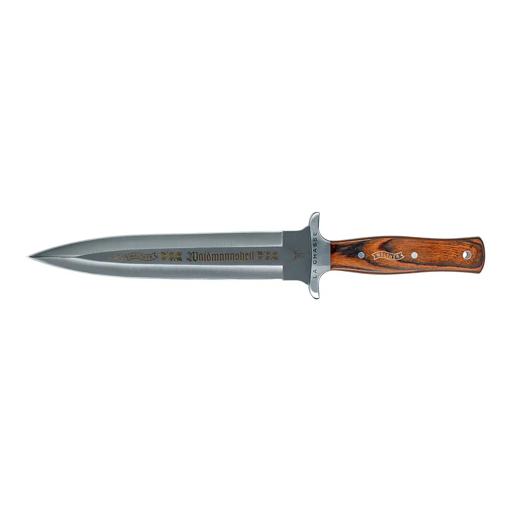 Walther La Chasse Boar Hunter Messer, Silver, One Size Walther La Chasse Boar Hunter Messer, Silver, One Size