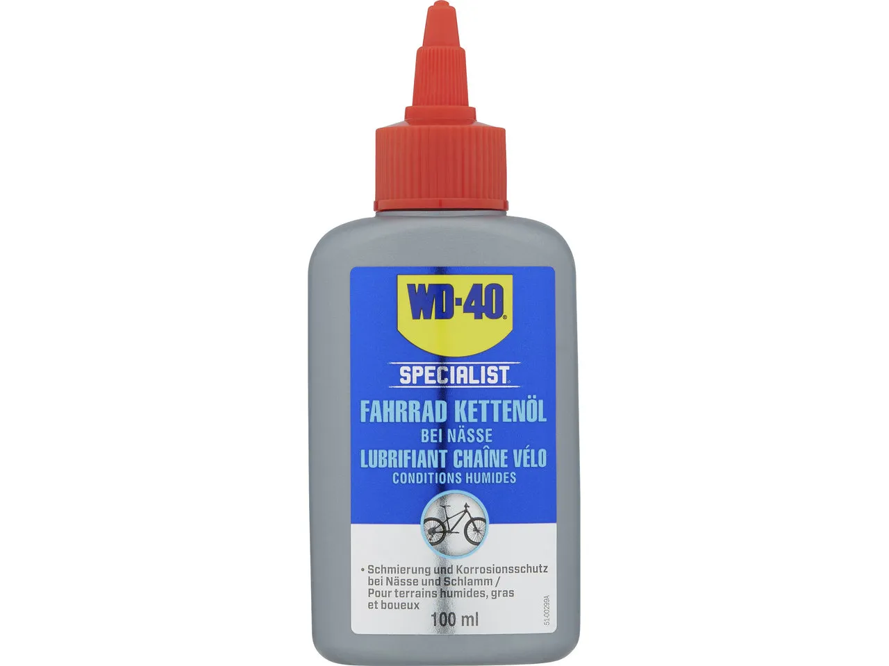WD-40 Specialist Kettenöl bei Nässe, Tropfflasche, 100ml