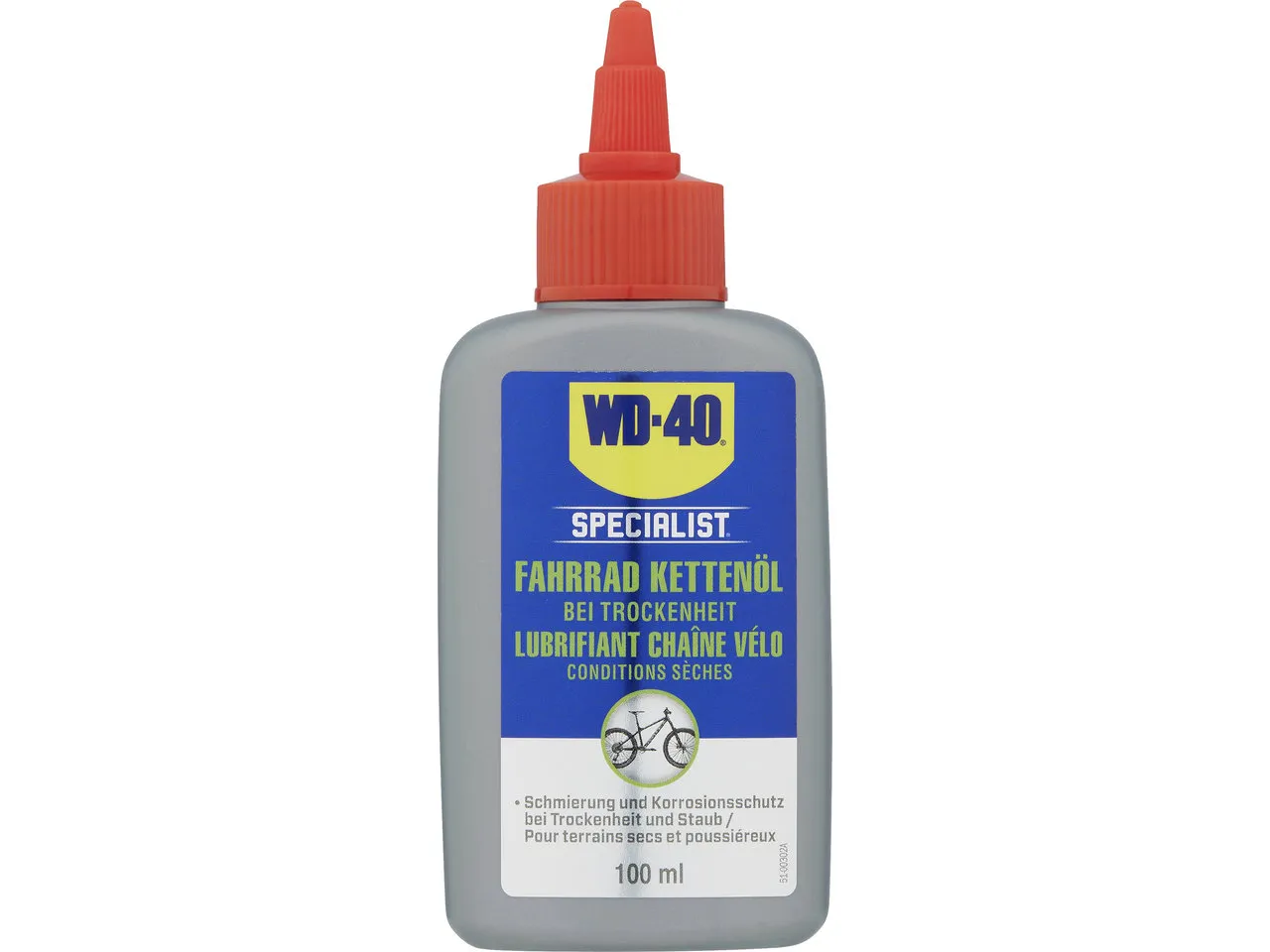 WD-40 Specialist Kettenöl bei Trockenheit, Tropfflasche, 100ml