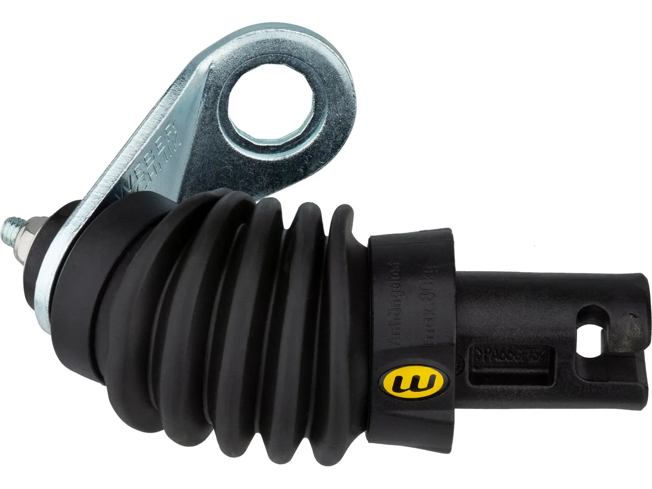 Weber Kupplung E für Fahrradanhänger, Schwarz, one_size