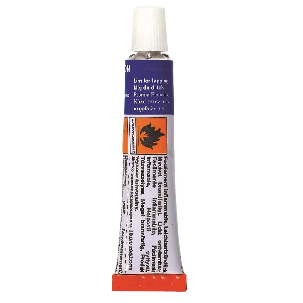 WELDTITE Rubber Solution Kleber 25 Einheiten, Blue, 15g WELDTITE Rubber Solution Kleber 25 Einheiten, Blue, 15g
