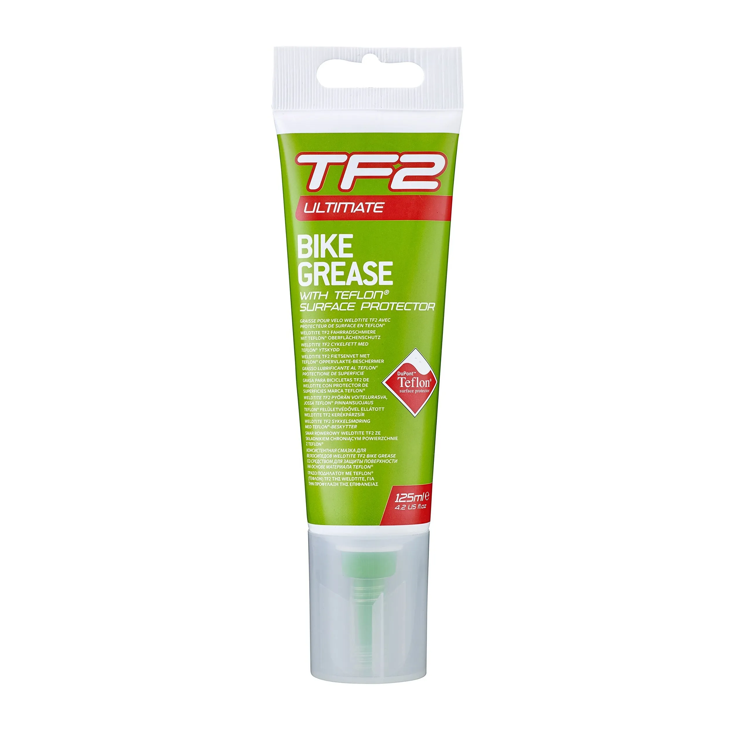 WELDTITE Teflon-Fahrradfett in der Tube TF2 Bike Unisex, grün, 125ml WELDTITE Teflon-Fahrradfett in der Tube TF2 Bike Unisex, grün, 125ml