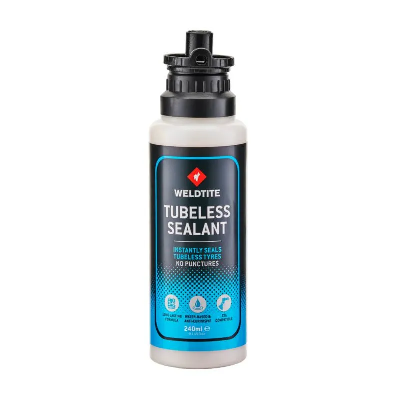 WELDTITE Vorbeugende Pannenschutzflüssigkeit für Tubeless Unisex, weiß, 240ml WELDTITE Vorbeugende Pannenschutzflüssigkeit für Tubeless Unisex, weiß, 240ml