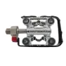 WellGo Half Clipless Pedale, Cage, One Size