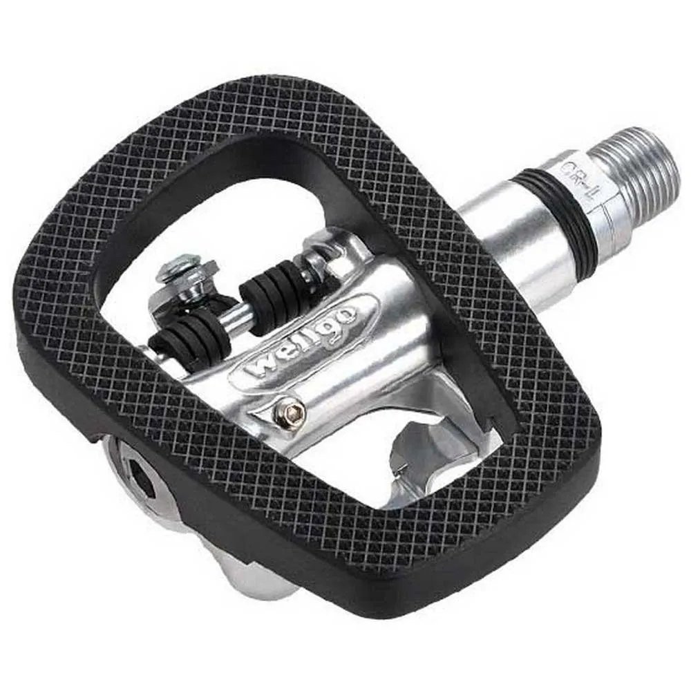 WellGo R191b Pedale, Silver / black, One Size WellGo R191b Pedale, Silver / black, One Size