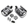 WellGo Spd-c002 Pedale, Silver / black, One Size