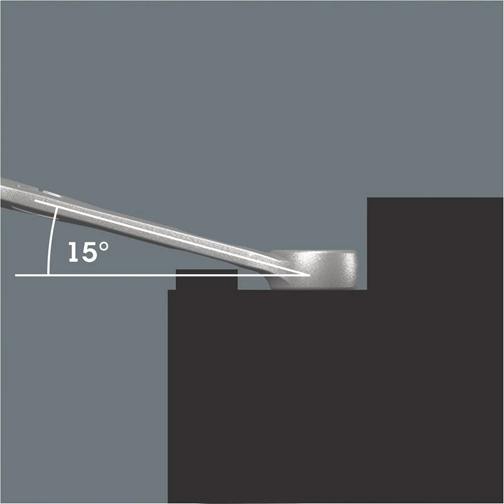 Wera 6003 Joker 11 Set 1 Ringschlüsselsatz, Silver, One Size Wera 6003 Joker 11 Set 1 Ringschlüsselsatz, Silver, One Size