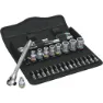 Wera 8100 Sa 7 Zyklop Metall-ratschensatz Mit Vierkantdurchsteckung, Silver, One Size