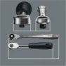Wera 8100 Sa 7 Zyklop Metall-ratschensatz Mit Vierkantdurchsteckung, Silver, One Size