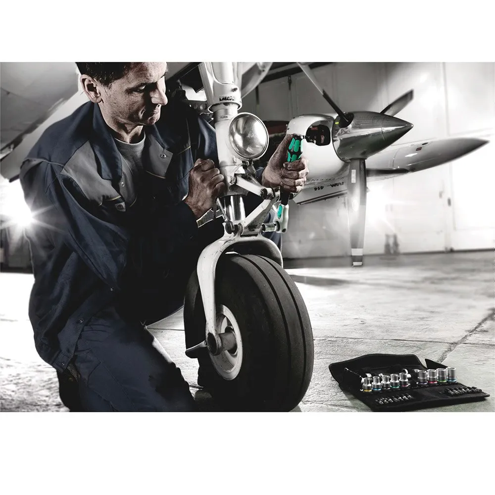 Wera 8100 Sc 6 Zyklop Speed Knarren-satz, Silver, One Size