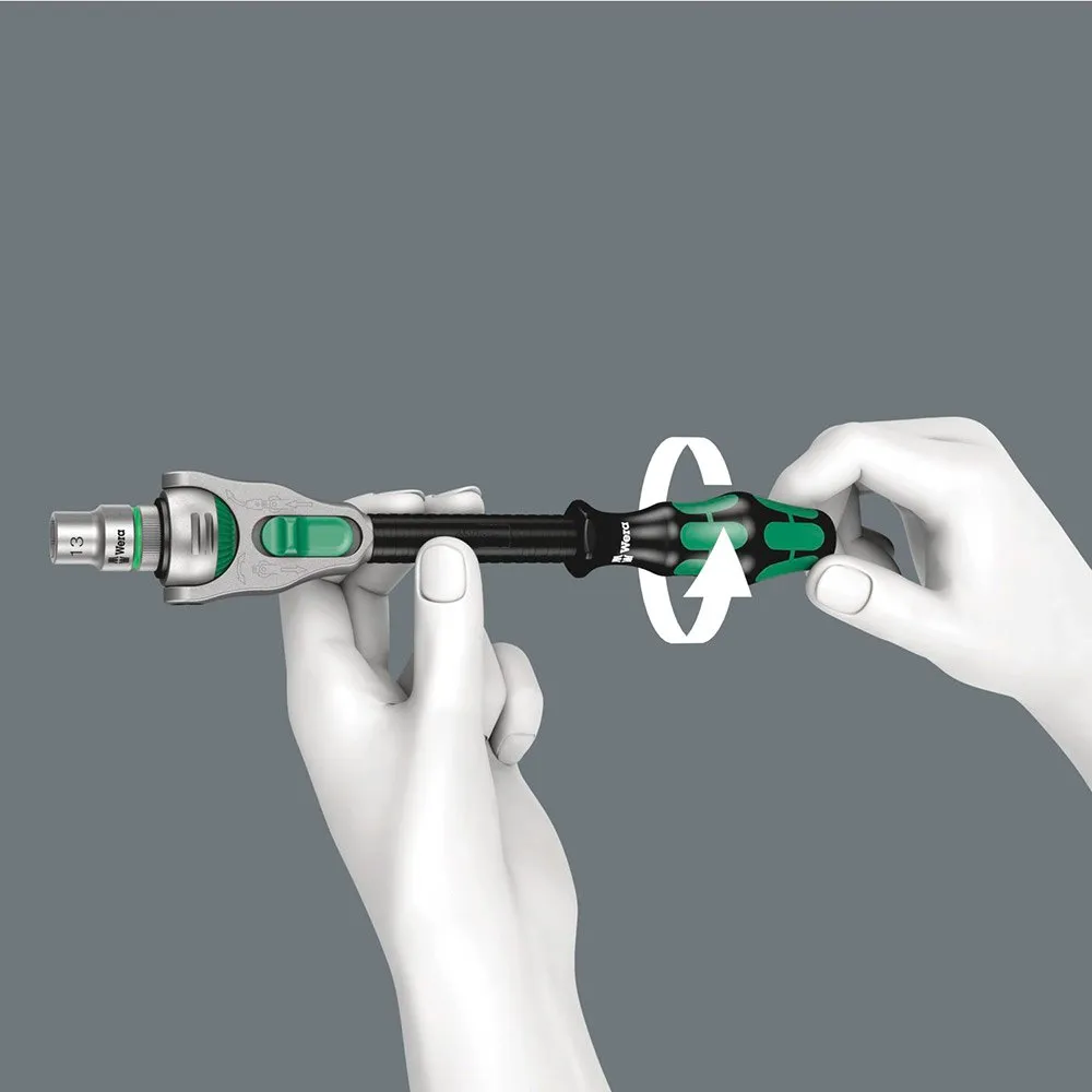 Wera 8100 Sc 6 Zyklop Speed Knarren-satz, Silver, One Size