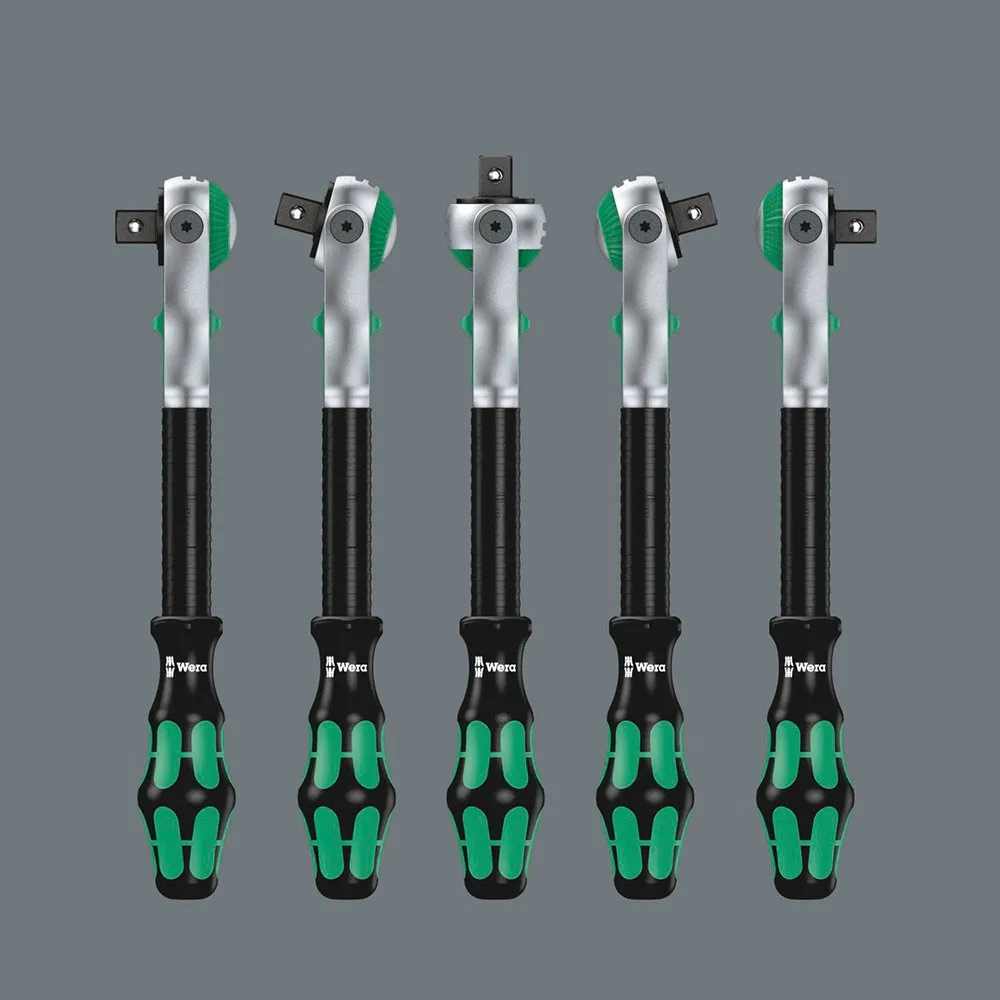 Wera 8100 Sc 6 Zyklop Speed Knarren-satz, Silver, One Size